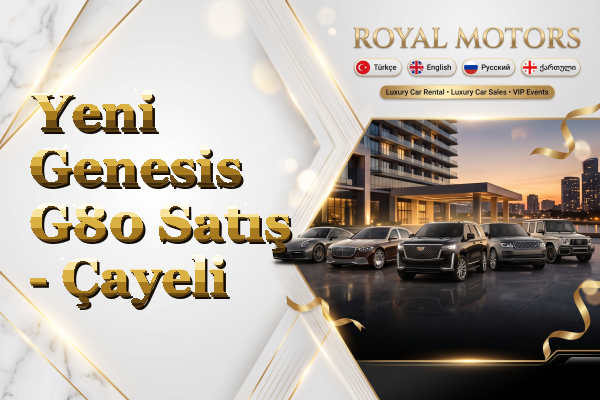 Yeni Genesis G80 Satış - Çayeli