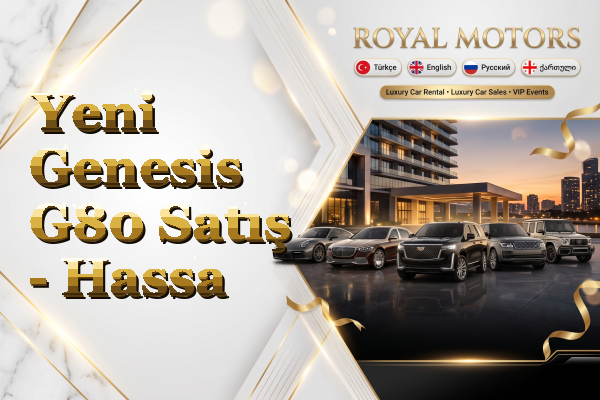 Yeni Genesis G80 Satış - Hassa