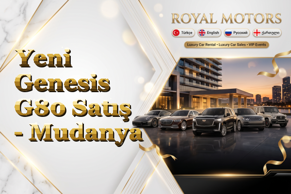 Yeni Genesis G80 Satış - Mudanya