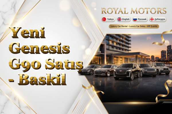 Yeni Genesis G90 Satış - Baskil