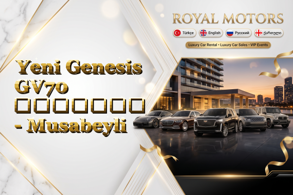 Yeni Genesis GV70 გაყიდვა - Musabeyli