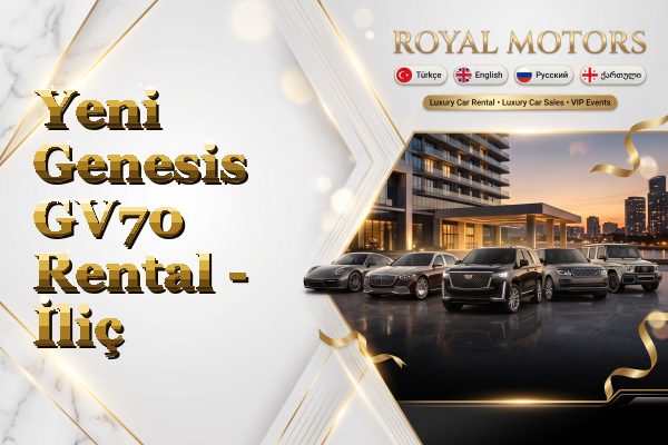 Yeni Genesis GV70 Rental - İliç