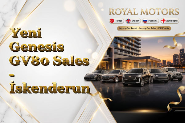 Yeni Genesis GV80 Sales - İskenderun