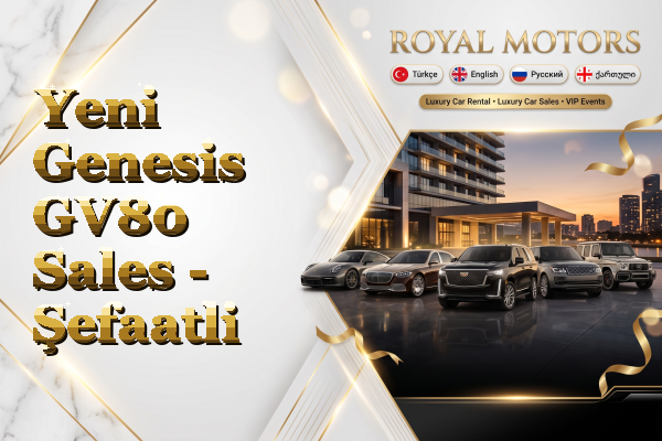 Yeni Genesis GV80 Sales - Şefaatli
