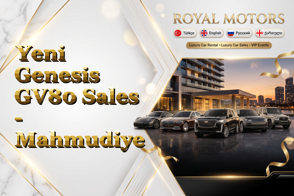 Yeni Genesis GV80 Sales - Mahmudiye