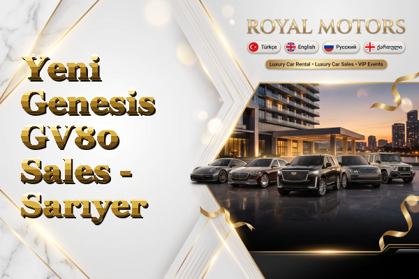 Yeni Genesis GV80 Sales - Sarıyer