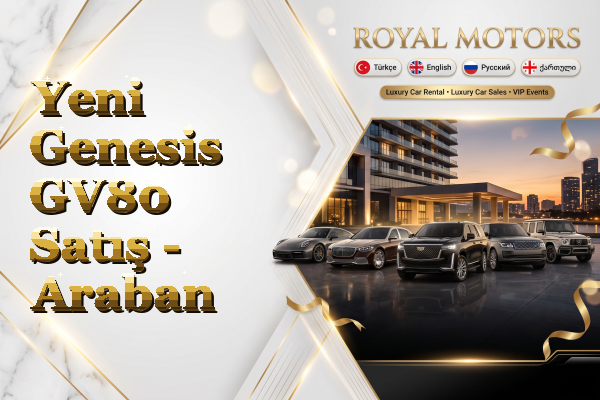 Yeni Genesis GV80 Satış - Araban