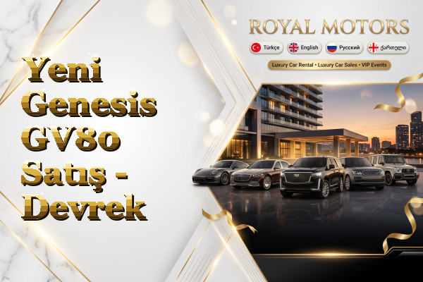 Yeni Genesis GV80 Satış - Devrek