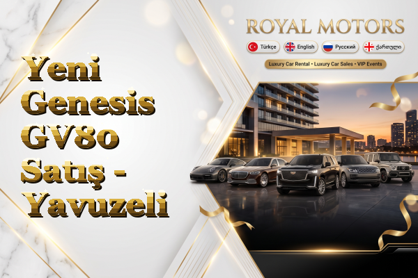Yeni Genesis GV80 Satış - Yavuzeli