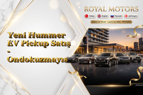 Yeni Hummer EV Pickup Satış - Ondokuzmayıs