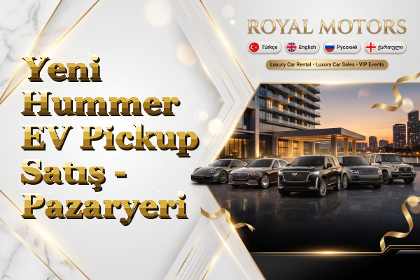 Yeni Hummer EV Pickup Satış - Pazaryeri