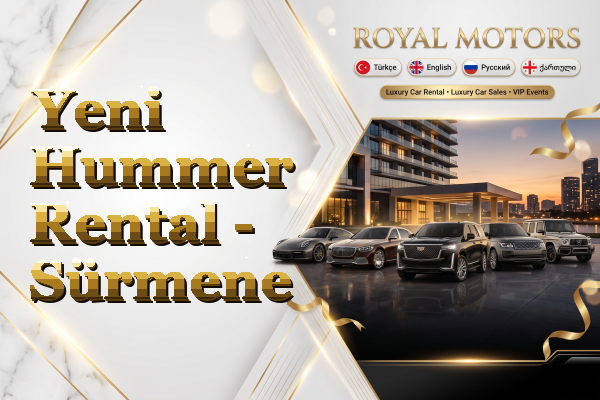 Yeni Hummer Rental - Sürmene