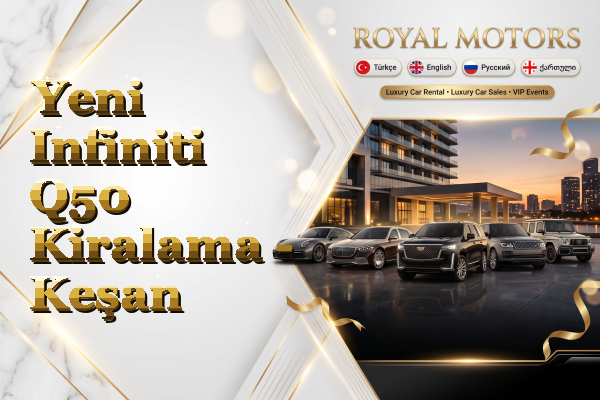 Yeni Infiniti Q50 Kiralama - Keşan