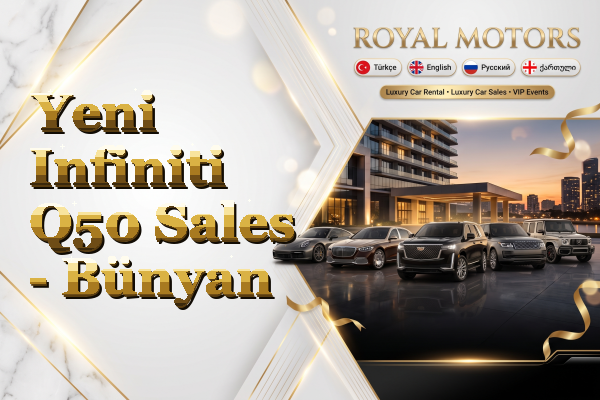 Yeni Infiniti Q50 Sales - Bünyan