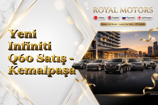Yeni Infiniti Q60 Satış - Kemalpaşa