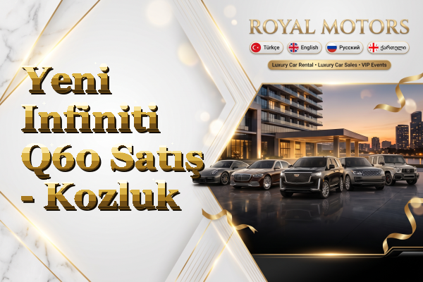 Yeni Infiniti Q60 Satış - Kozluk
