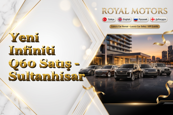 Yeni Infiniti Q60 Satış - Sultanhisar