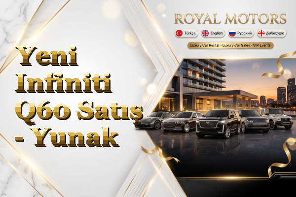 Yeni Infiniti Q60 Satış - Yunak