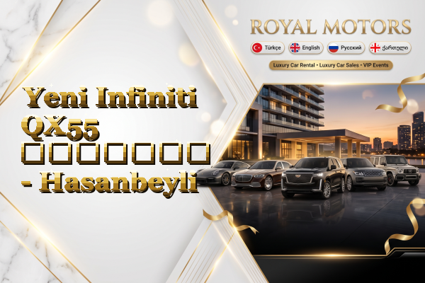 Yeni Infiniti QX55 გაყიდვა - Hasanbeyli