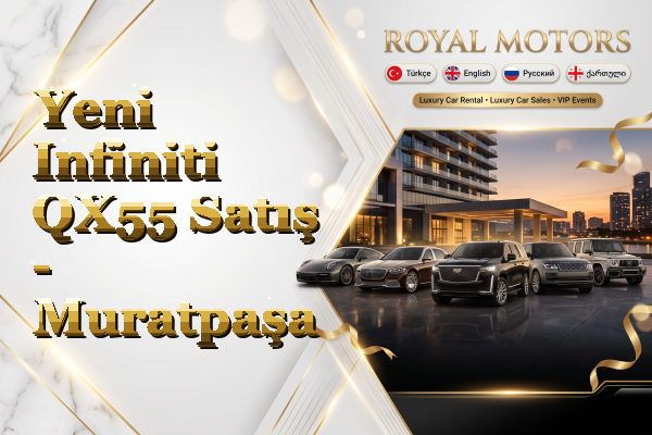 Yeni Infiniti QX55 Satış - Muratpaşa