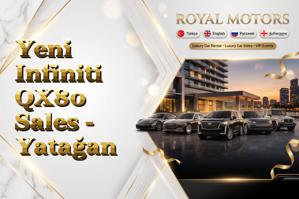 Yeni Infiniti QX80 Sales - Yatağan