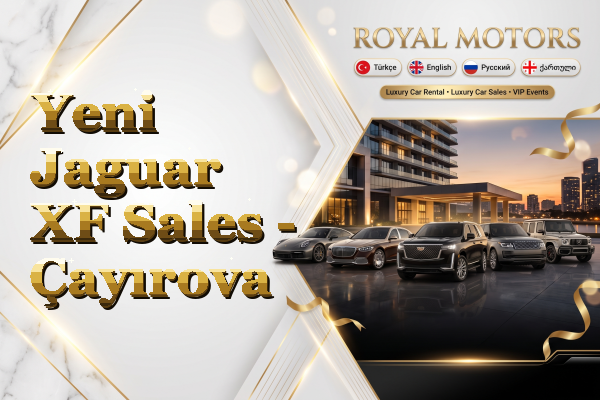 Yeni Jaguar XF Sales - Çayırova