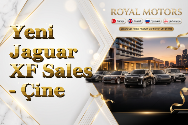 Yeni Jaguar XF Sales - Çine