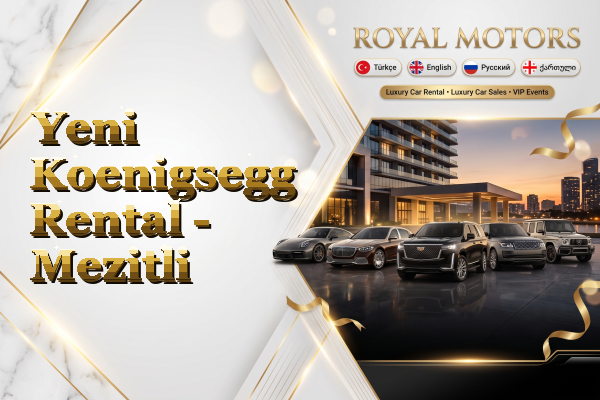 Yeni Koenigsegg Rental - Mezitli