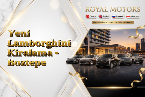 Yeni Lamborghini Kiralama - Boztepe