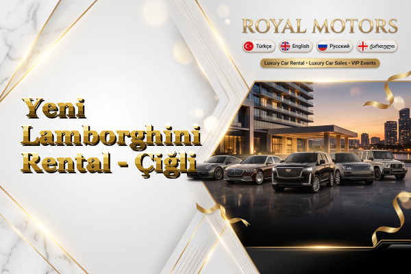 Yeni Lamborghini Rental - Çiğli