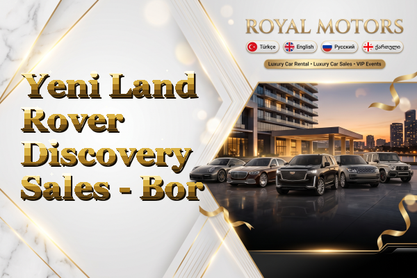 Yeni Land Rover Discovery Sales - Bor