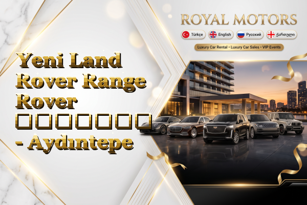 Yeni Land Rover Range Rover გაყიდვა - Aydıntepe