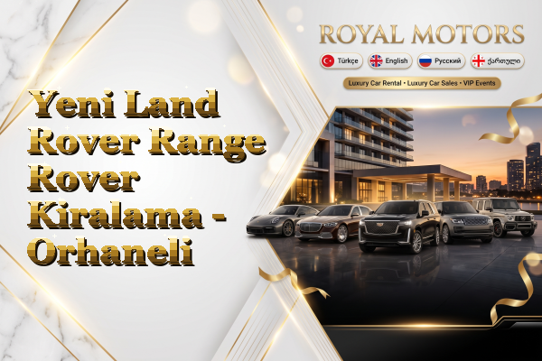 Yeni Land Rover Range Rover Kiralama - Orhaneli