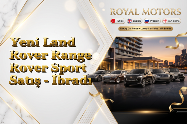Yeni Land Rover Range Rover Sport Satış - İbradı