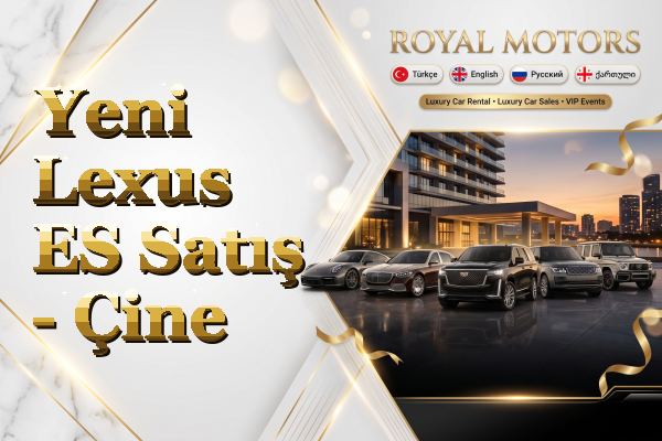 Yeni Lexus ES Satış - Çine