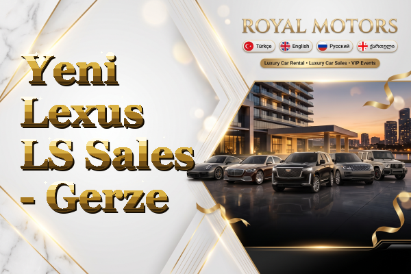 Yeni Lexus LS Sales - Gerze
