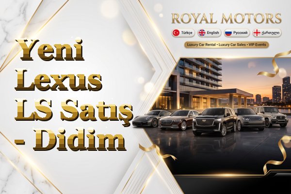 Yeni Lexus LS Satış - Didim