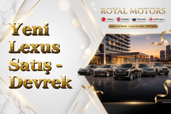 Yeni Lexus Satış - Devrek