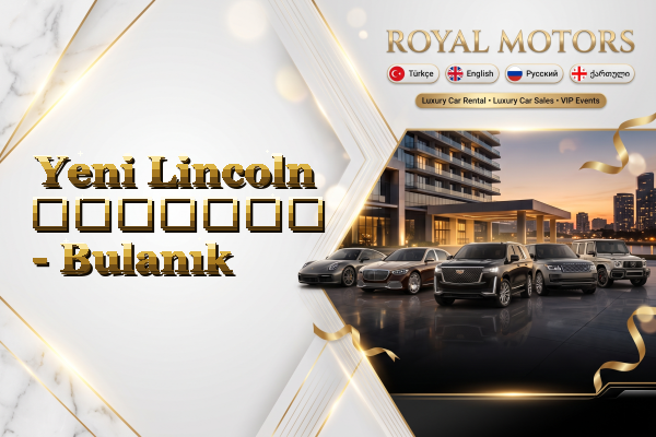 Yeni Lincoln გაყიდვა - Bulanık