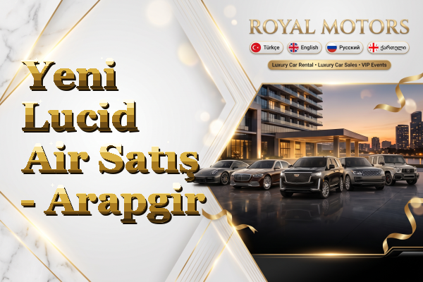 Yeni Lucid Air Satış - Arapgir