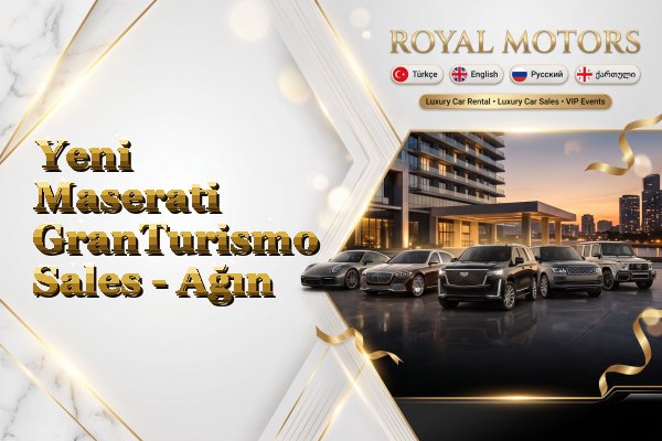 Yeni Maserati GranTurismo Sales - Ağın