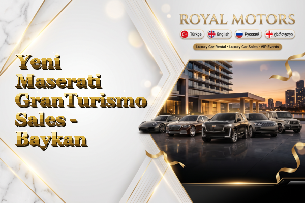 Yeni Maserati GranTurismo Sales - Baykan