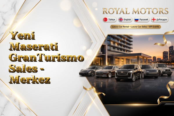 Yeni Maserati GranTurismo Sales - Merkez