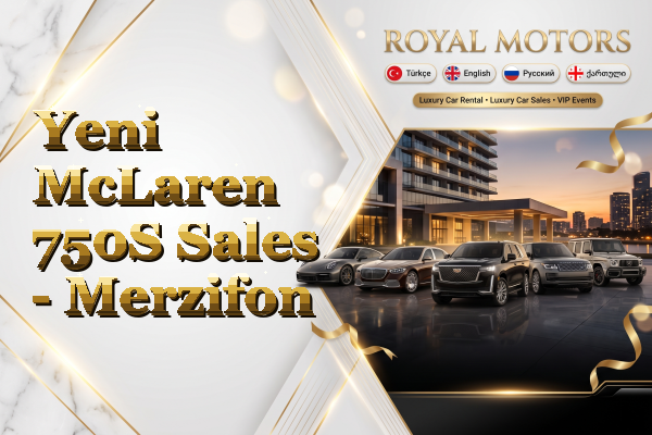 Yeni McLaren 750S Sales - Merzifon