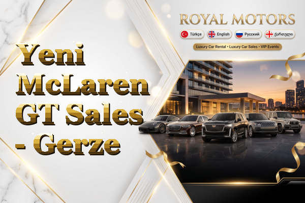 Yeni McLaren GT Sales - Gerze