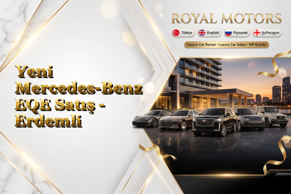 Yeni Mercedes-Benz EQE Satış - Erdemli