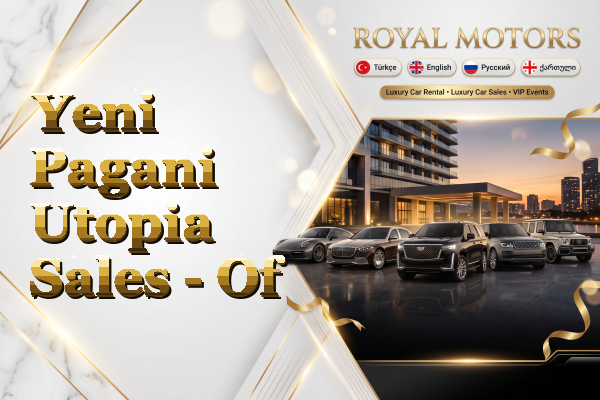Yeni Pagani Utopia Sales - Of