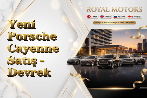 Yeni Porsche Cayenne Satış - Devrek