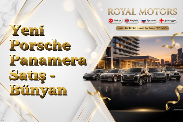Yeni Porsche Panamera Satış - Bünyan