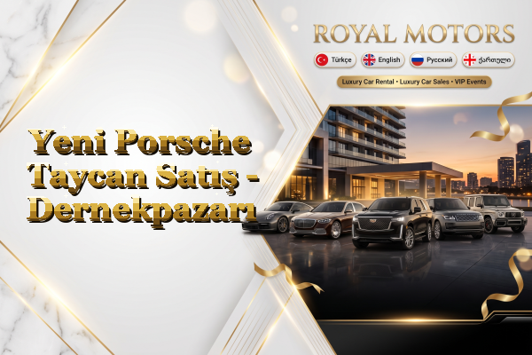 Yeni Porsche Taycan Satış - Dernekpazarı